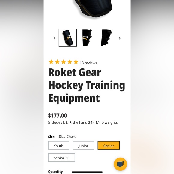 Roket Gear Hockey Training Equipment - Senior - Picture 2 of 2